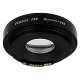 Fotodiox Pro Lens Mount Adapter Compatible with Miranda (Mir) SLR Lens on Canon EOS (EF, EF-S) Mount D/SLR Camera Body - with Gen10 Focus Confirmation Chip