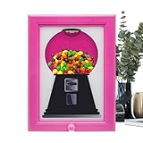 Djowyh Süßigkeiten Spender Rahmen | Süßigkeitenspender Für Den Schreibtisch | Candy Dispenser Picture Frame Für Tisch Theke Zuhause Küche Geburtstag, Geburtstage Und Feiertage