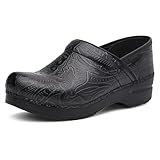 Dansko Damen Professional Clog, Black Oiled