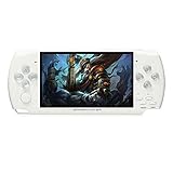 Spielkonsole, 10,9 cm (4,3 Zoll) Display, 8 GB, über 1200 echte Spiele ohne Wiederholung, unterstützte Spiele Arcade und andere 9 Simulatoren, mit MP3/MP5