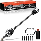 Frankberg Antriebswelle Achswelle Schaltgetriebe Vorderachse Rechts Ohne ABS-ring Kompatibel mit Golf III 1H1 P.a.s.s.a.t 35I 3A2 V.e.n.t.o 1H2 Replace# 1H0407272C