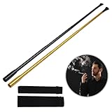 Zigarettenspitze, 2 Stück Metall Zigarettenhalter, Ausziehbar Zigarettenhalter, Wiederverwendbarer Cigarette Holder, Cigarette Holder für Karneval, Party-Dekoration, Cosplay-Requisiten, Schwarz