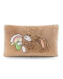 NICI Kissen Hase Lopino 43x25cm - braun - Flauschiges Kuscheltierkissen für Jungen, Mädchen, Babys und Kuscheltierliebhaber, ideal für Zuhause, Kindergarten oder unterwegs | 62335