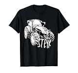 Steyr Austria Laster Landwirtschaft Trecker Geschenkidee Te T-Shirt Schwarz S Unisex Klassisch Einfarbig Kurzarm Crew Neck T-Shirt
