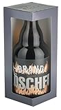 Jack´s Bierflasche Feuerwehr ''Brandlöscher'' mit Geschenkverpackung 0,33 l/Männergeschenk/Zum Geburtstag/Party