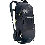 EVOC FR ENDURO BLACKLINE 16L Protektor Rucksack, Backpack für Bike-Touren & Trails (Fahrradrucksack, LITESHIELD BACK PROTECTOR & AIR SYSTEM Technologie, Größe XL)