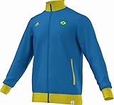 adidas Brasilien Herren Tracktop Sport Jacke Brazil WM 2014 Blau XXL