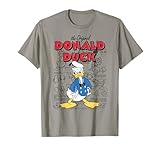 Disney Donald Duck Original Donald Draw Background T-Shirt