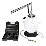 Orion Motor Tech 7,5 L Getriebeöl Befüllgerät Öleinfüllgerät Handpumpe mit 15 Adaptern Ölabsauger Öleinfüllgerät Ölwechsel Gerät Öl einfüllen Befüllgerät Getriebeöl Differentialöl