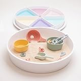 Inspire My Play - Tuff Tablett mit Deckel - Unordentliches Spieltablett für Kleinkinder - Kinder sensorische Spielschalen - Entwicklungssensorisches Spielzeug für behinderte Kinder