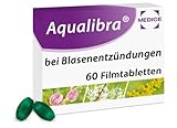 Aqualibra 60 Stk, bei Blasenentzündung & Harnwegsinfektion, pflanzliches Arzneimittel, sehr gute Verträglichkeit, ab 12 Jahren geeignet