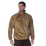 Rothco Unisex-Erwachsene Car Coat Fleecejacke, Coyote Braun, M