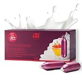 iSi Sahnekapseln für Sahnespender, Professional Charger, 50 Stück, Recycelbare N2O Sahne Kapseln für iSi Sahnespender, HACCP-zertifiziert, Hergestellt in Österreich