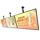 Digitale LED-Wand-Anschlagtafel für Werbung, HD-beleuchtetes Display in Einkaufszentren und Restaurants