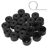 20 Stücke Radschraubenkappe Kappe 17mm Radmutter-Schraubenkopf Muttern-Abdeckungen für VW Golf Passat Audi Beetle,alle Automarken