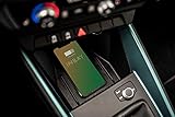 INBAY 10W Handyhalterung Auto Ablagefach Induktiv/Kabellos passend für Audi A1 Sportback/Allstreet/Citycarver (GB) - Autohalterung Zubehör Innenraum - Qi