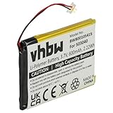 vhbw 1x Akku kompatibel mit Samsung YP-K5, YP-K5J MP3-Player Musik Player (600 mAh, 3,7 V, Li-Ion) - Ersatz für 503040