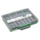 SPAX Sortimentskoffer groß, Schrauben-Set mit 14 Abmessungen, 384 Schrauben + 3 Bits, Senkkopf, T-STAR plus, WIROX - 4000001991169