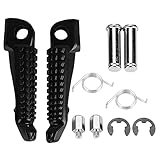 1 Paar Pin-Duokon Stecker Chrom Motorrad Vordere Fußrasten ZX-6R ZX-7R ZX-9R ZX-10R ZX-12R Z1000