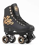 Rio Roller Quad Skates für Kinder, Unisex, Rosa (Rose Black), Größe 38