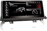 Erisin 10.25" 8-Kern 4GB RAM+64GB ROM Android 14 Autoradio GPS Navi für BMW X5 E70 X6 E71 CCC System Unterstützt CarPlay IPS Touch Screen iDrive OEM Radio Bluetooth DAB+ Android Auto WiFi USB TPMS