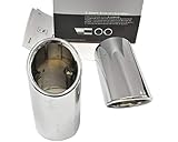 Original Audi Auspuff Endrohre A4 A5 A6 Q5 A7 Chrom Blenden Doppelendrohr S-line 8K0071761