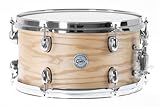 Gretsch Snare Drum Full Range Ash - 13" x 7" - 10-lagiger Esche Kessel - 30° Kesselgratung - Satin Natural Finish - Stahlspannreifen - S1-0713-ASHSN