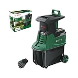 Bosch Turbinenhäcksler AXT 25 TC (2.500 W; geeignet für Holz und harte Gartenabfälle; inklusive Gartenhandschuhe; integrierte Fangbox 53 l; in Karton) – Amazon Edition
