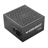 SUPER FLOWER Combat FG 750 W 80+ Gold, voll modular, ATX 3.1/PCIe 5.0, W/12 V-2x6 Kabel (2 x 8pin - 16pin native Kabel), Netzteil, FDB-Ventilator, SF-750C12FG, schwarze Version