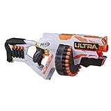 Hasbro E6596EU4 Nerf Ultra One Motorized Blaster – Weiterentwickeltes Design, Trommelmagazin mit hoher Kapazität, 25 Nerf Ultra Darts – die Nerf Darts mit der höchsten Reichweite Aller Zeiten