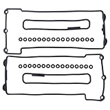 Ventildeckeldichtung Satz Zylinderkopfhaube Dichtung Motor Ventildeckel Gummidichtung Dichtring links und rechts für 5er E34 530i 540i 5er E39 Touring 535i 7er E38 735i 7er E32 730i 740i 8er E31 840i