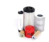 fme GmbH Filterset Komatsu PC 16 R-3/-HS Staubsaugerfilter für Standstaubsauger