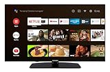TELEFUNKEN Android TV 40 Zoll Fernseher (Full HD Smart TV, HDR, Triple-Tuner, Bluetooth) XF40AN750M