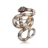 Egurs Tier Brosche Zubehoer Kleidung Zubehör des Geburtstags Schmuck Schlange