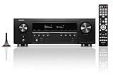 Denon AVR-S770H 7.2-Kanal AV-Receiver, Dolby Atmos, DTS:X, 6 HDMI Eingänge und 1 Ausgang, 8K HDMI, HEOS Built-in, Bluetooth, WLAN, AirPlay 2, Alexa kompatibel - Schwarz