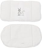 roba Sitzverkleinerer, Hochstuhleinlage 'Fox & Bunny', 2-teiliges Sitzkissen für Treppenhochstühle