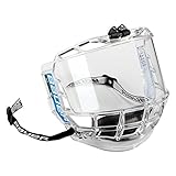 Bauer Erwachsene Visier für Eishockeyhelm Concept III-Full Visors-Senior, Clear, One Size