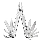 Leatherman Rebar Multi-Tool - 17 Werkzeuge für Heimwerker und Camping - Schwarzer Edelstahl - Silber