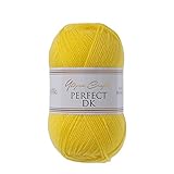 Utopia Crafts DK Double Knitting Yarn 100g (Yellow Corn)