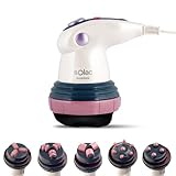 Solac Sculptural ME7711 - Professionelles Anti-Cellulite, Für mehr Straffheit, 6 austauschbare Aufsätze, Farbe Perlweiss