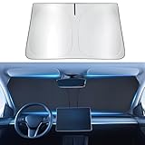 ASZSK Sonnenschutzscheibe Windschutzscheibe für VW Passat B8 Variant GTE Alltrack 2016-2025, Mit Aufbewahrungstasche, UV-Blockierung wärmeisolierend Windschutzscheiben-Abdeckung