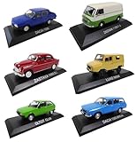OPO 10 - Los mit 6 Miniaturautos aus Osteuropa und der UDSSR: Dacia + OLTCIT + LUAZ + Zastava - Maßstab 1/43 - LBA29