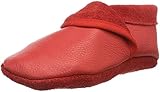 Pololo Unisex-Kinder Klassik Krabbel-& Hausschuhe, rot, 18/19
