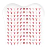 Grafik Werkstatt Toast-Teller mit Spruch | Porzellan | Herzen, Weiß