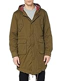 Merc of London Herren, Mantel, Tobias, Grün (Combat Green), M