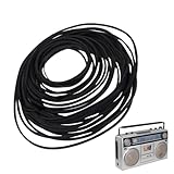 Recorder Rubber Belts - 30X Square Flat Mixed Belt Set | Cassette Player Repair Kit | Durable Treadle Sewing Machine Belts, High Tension Audio Tape Deck Parts, Rubber Band Kit For Electronic