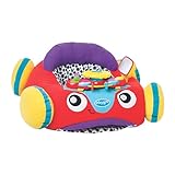 Playgro Plüschauto mit Lenkrad, Musik und Lichteffekten, Ab 6 Monaten, Music and Lights Comfy Car, Mehrfarbig, 1 Stück (1er Pack), 40191