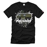 Pinzgauer 6x6 Steyr Puch Bundesheer Allrad Geländewagen T Shirt #881, Größe:L, Farbe:Schwarz
