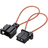 Greluma 2 STK Auto Lichtleiter Connector Brückenstecker Most Bus LWL Brücke für Nachrüst und Reparaturarbeiten