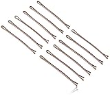 Prym Baronesse Haar-Klemmen 65 mm, braun, 12 Stück